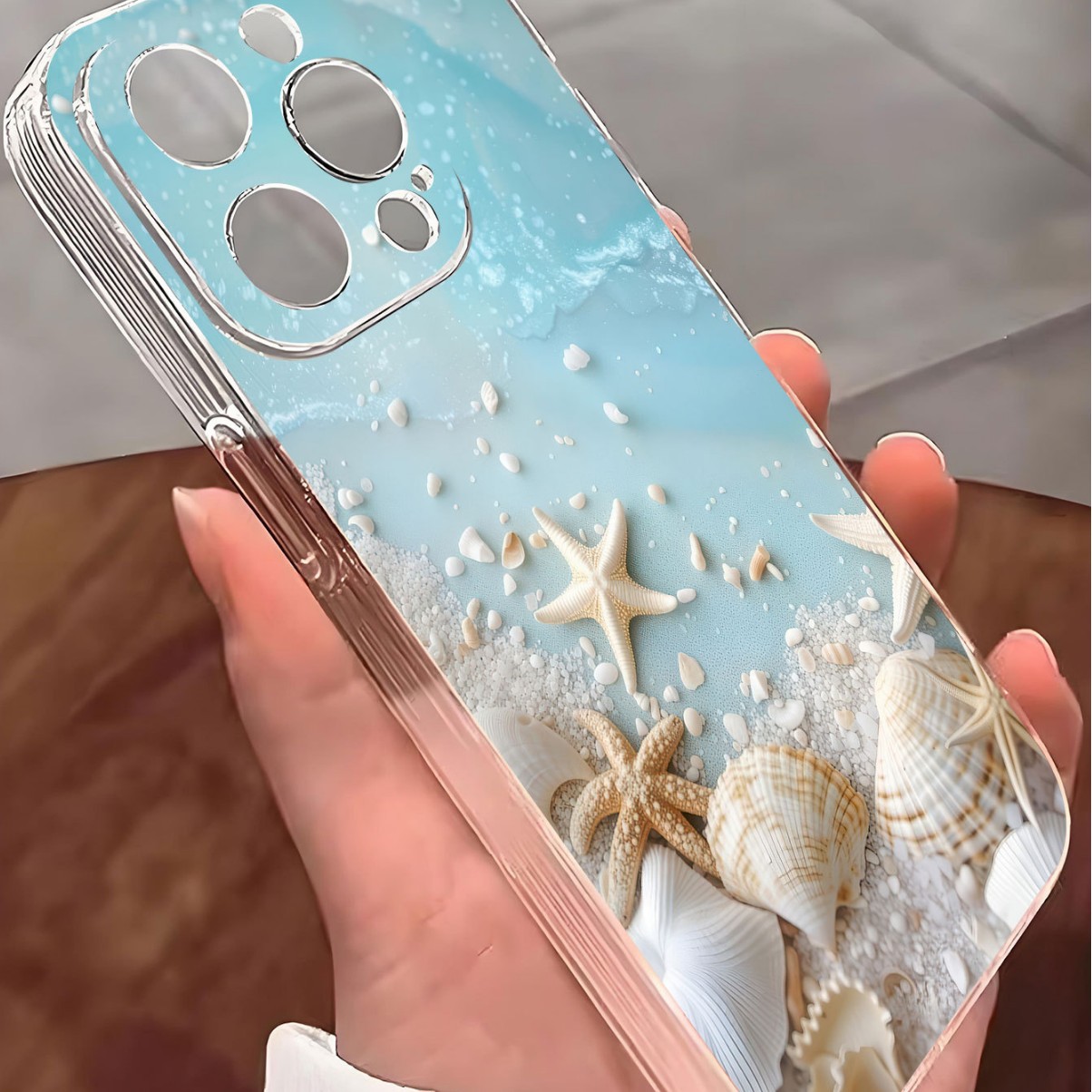 Underwater Star Drop-Resistant Phone Case 5