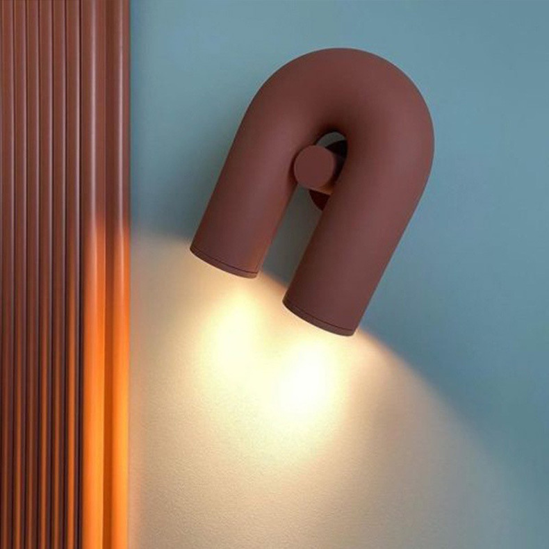 Title 6, Macaron U-shaped Creative Wall Lamp Enhance you...