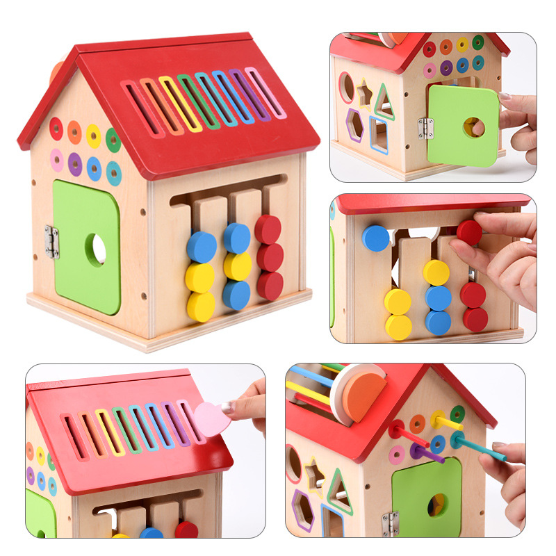 Early Childhood Educational Wooden Puzzle Toy — foto 6