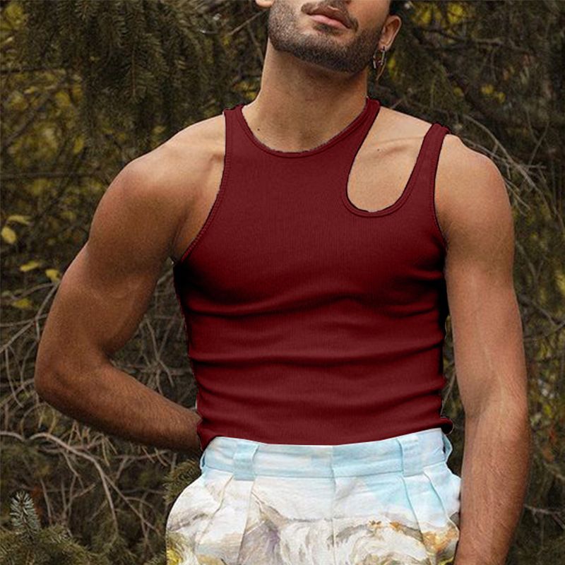 Mens Camisole Undershirt Sleeveless T-shirt