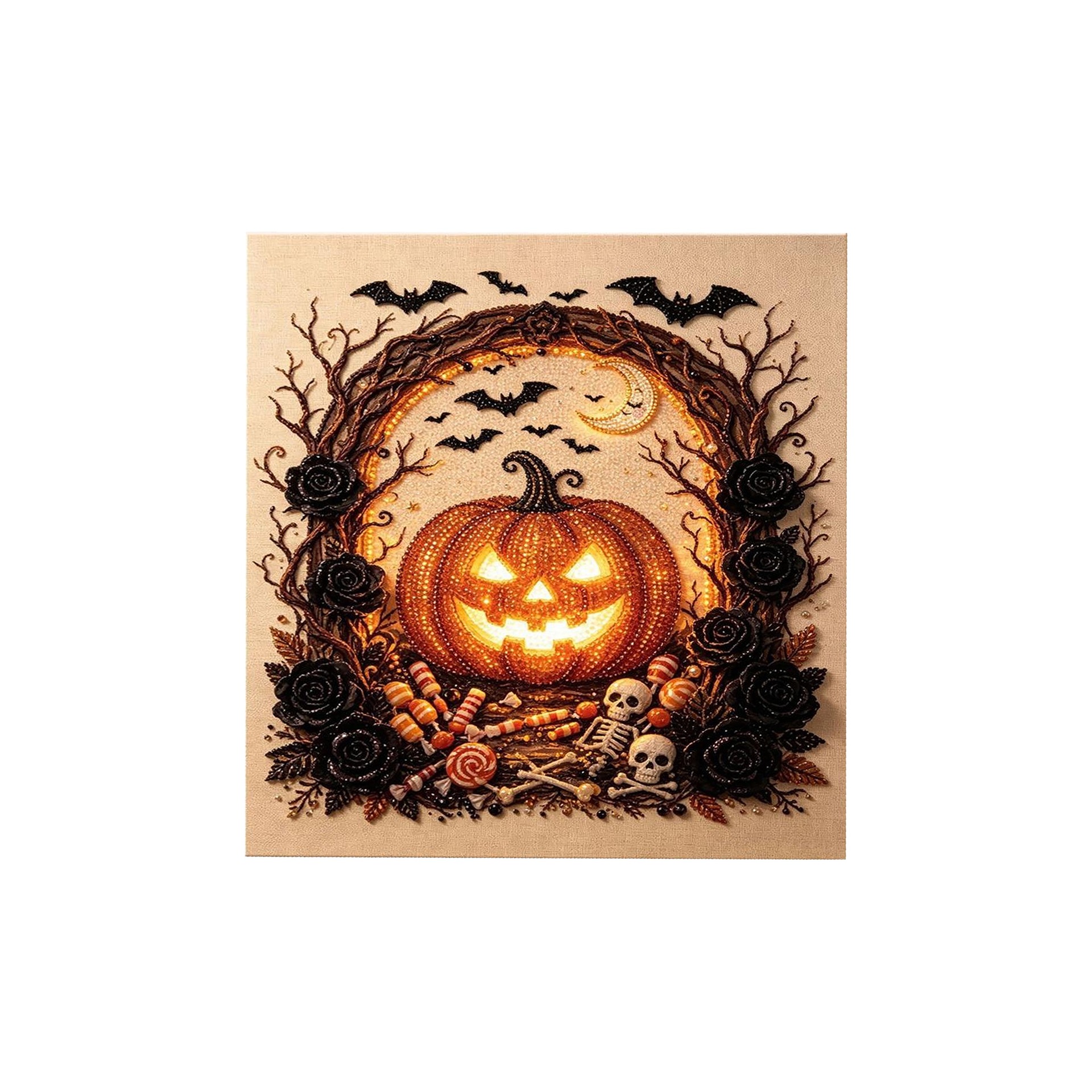 Halloween Acrylic Ornament, 1 Piece