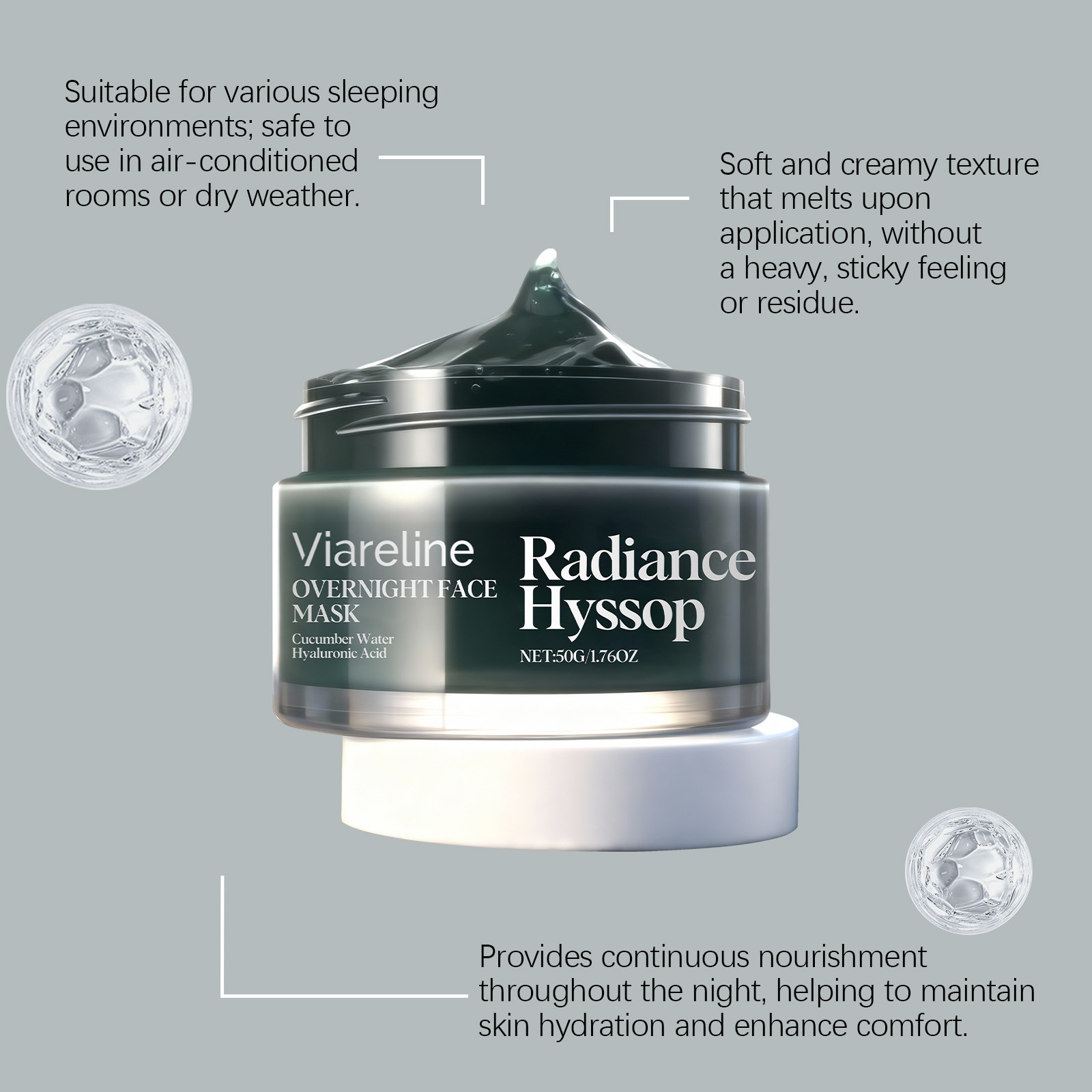 Moisturizing And Nourishing Sleep Mask