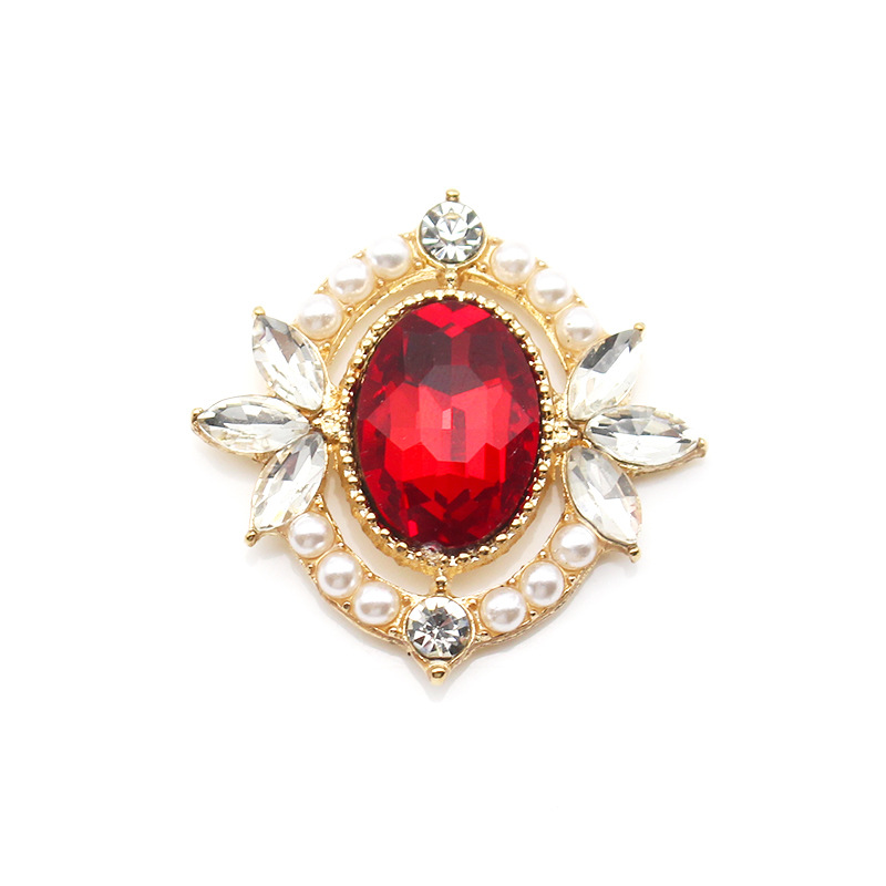 Glass Openwork Rhinestone Jewelry For Headwear And Bag Accessories