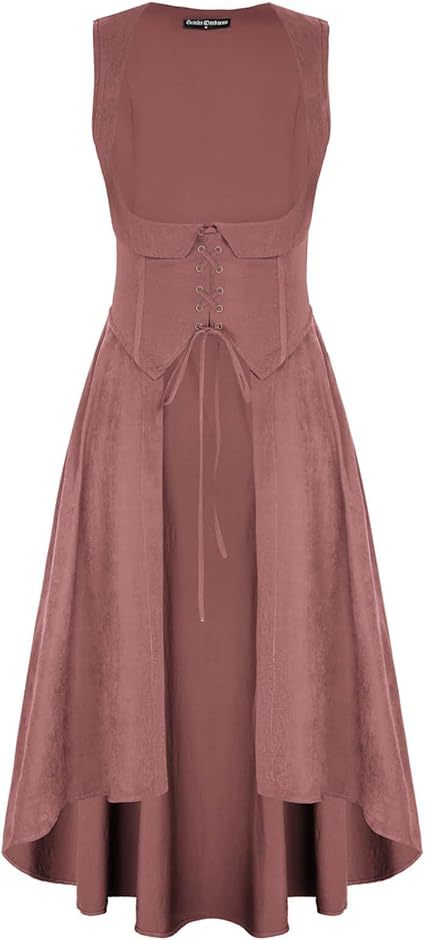 Pirate Farmer High And Low Dress With Mouth Rose - Shop at LoveMi