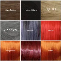 Front Lace Women's Short Hair Cosplay Wig - Wine Red - View 1