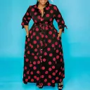 Mixed Red Polka Dot