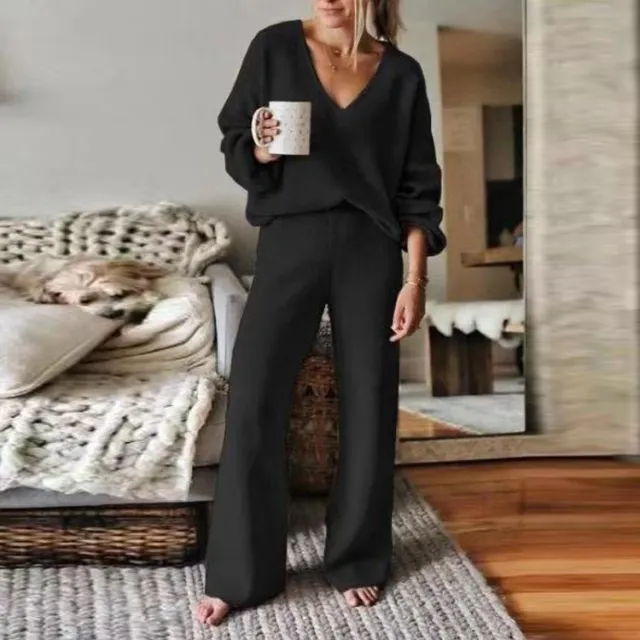 New Spring And Autumn Leisure Suit Fashion Temperament Women's Clothing Black - Shop at LoveMi