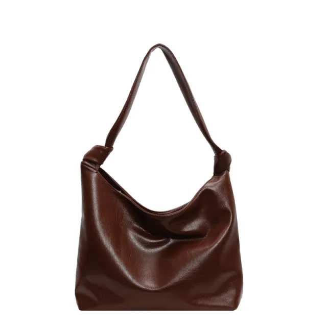 Crossbody Large Capacity Commuter Bag Brown - Shop at LoveMi