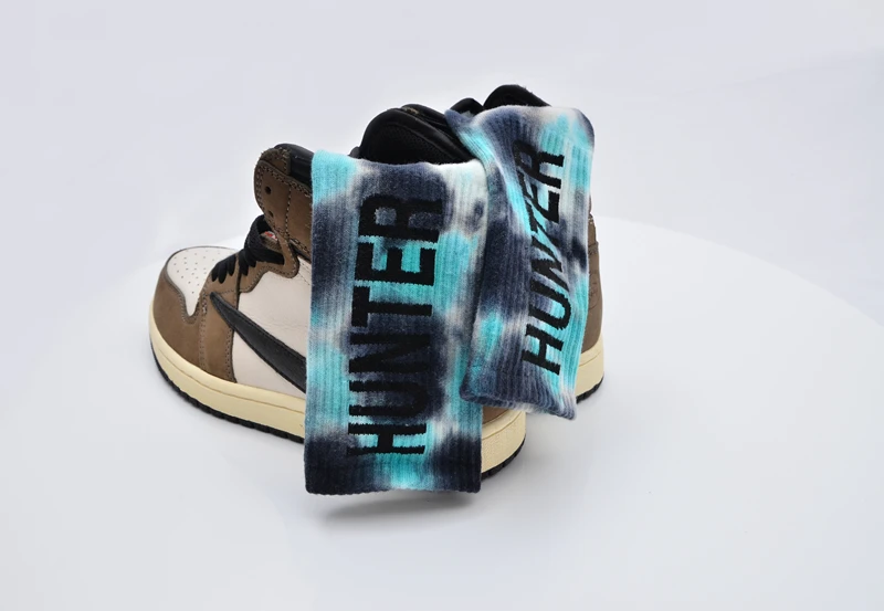 Title 5, Tie-Dyed Thin Tube Socks For Men And Women