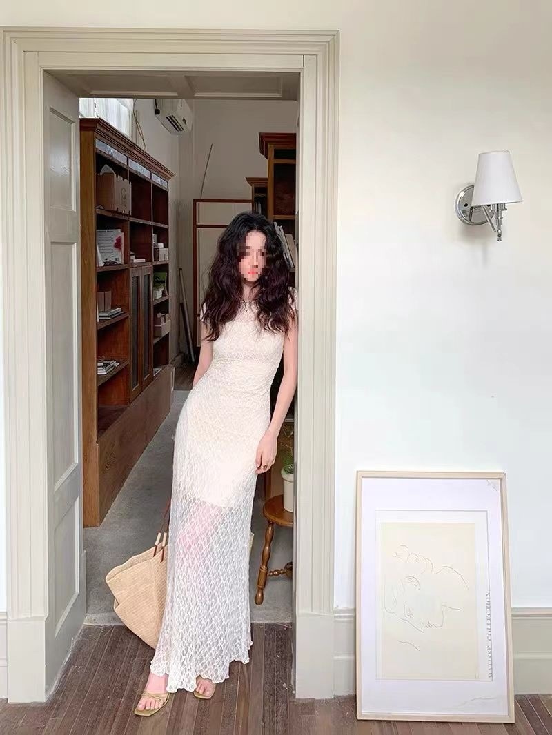 Slim-fit Slimming Sheath Dress Two-piece Set