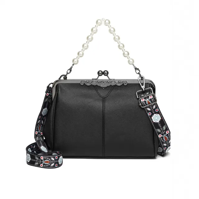 European And American Style Women Handbag Fashion Black - Shop at LoveMi