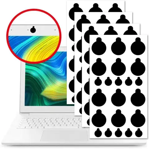 Tablet PC Lens Privacy Protection LED Light Shading Camera