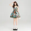 Floral Small Short Dress
