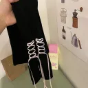 Black Socks Pink Belt