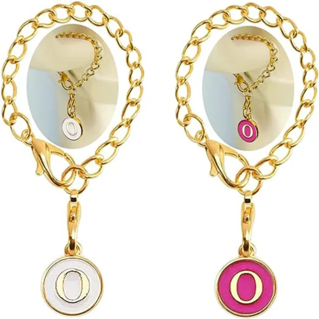 Fashion Simple Jewelry Accessories Keychain Cup Round Chain With Letters O - Shop at LoveMi