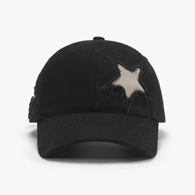 Letter Embroidery Baseball Cap For Men And Women Black - Shop at LoveMi