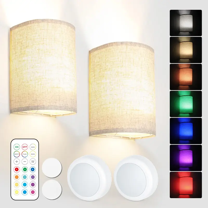 13 Color Wall Lamp Lighting Decoration Dimmable