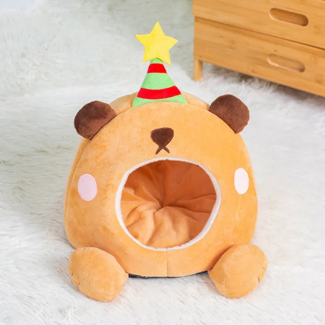 Lucky Star Cat Nest Cute Shape Four Seasons Universal Cat Nest Warm Large Size 43X43 - Shop at LoveMi