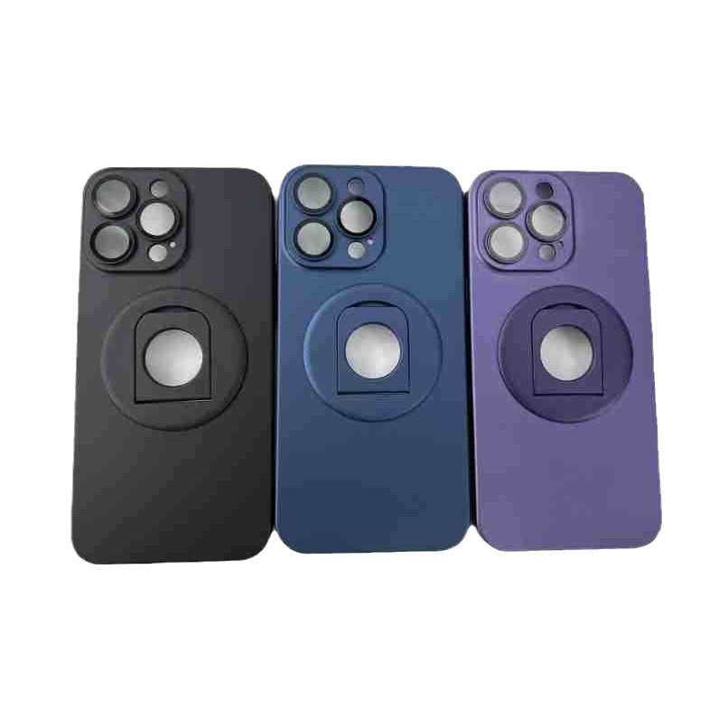 Phone Case Magnetic Invisible 360-degree Rotating Bracket