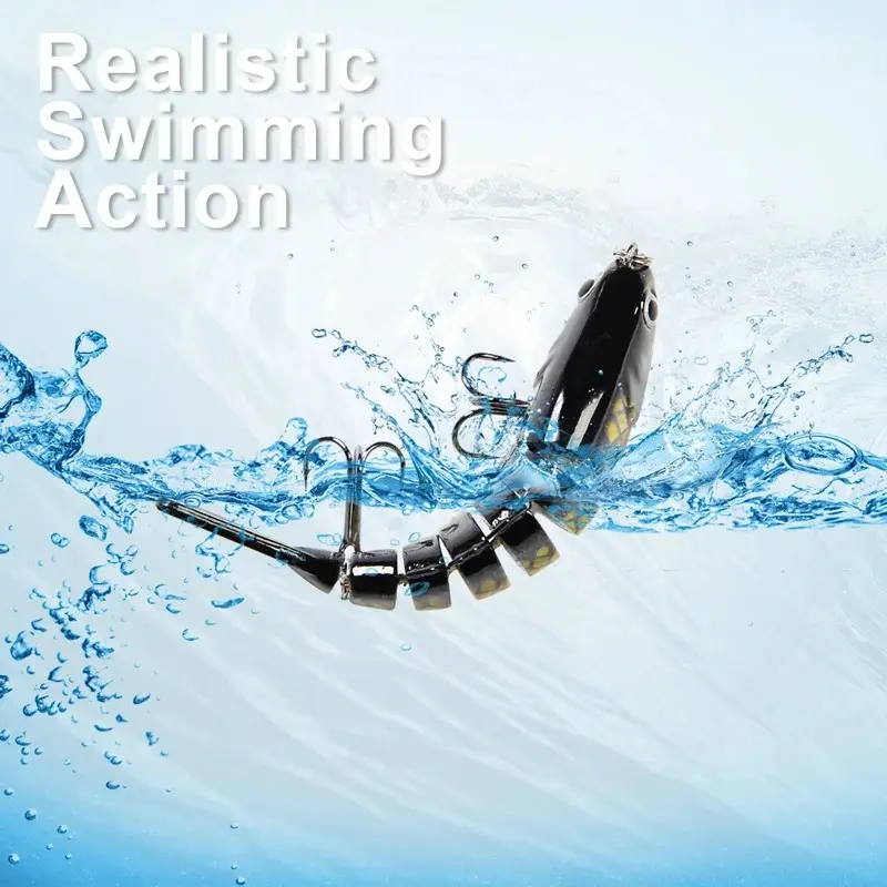 Artificial Bait 3PCSbox Multi-section Fish Lure
