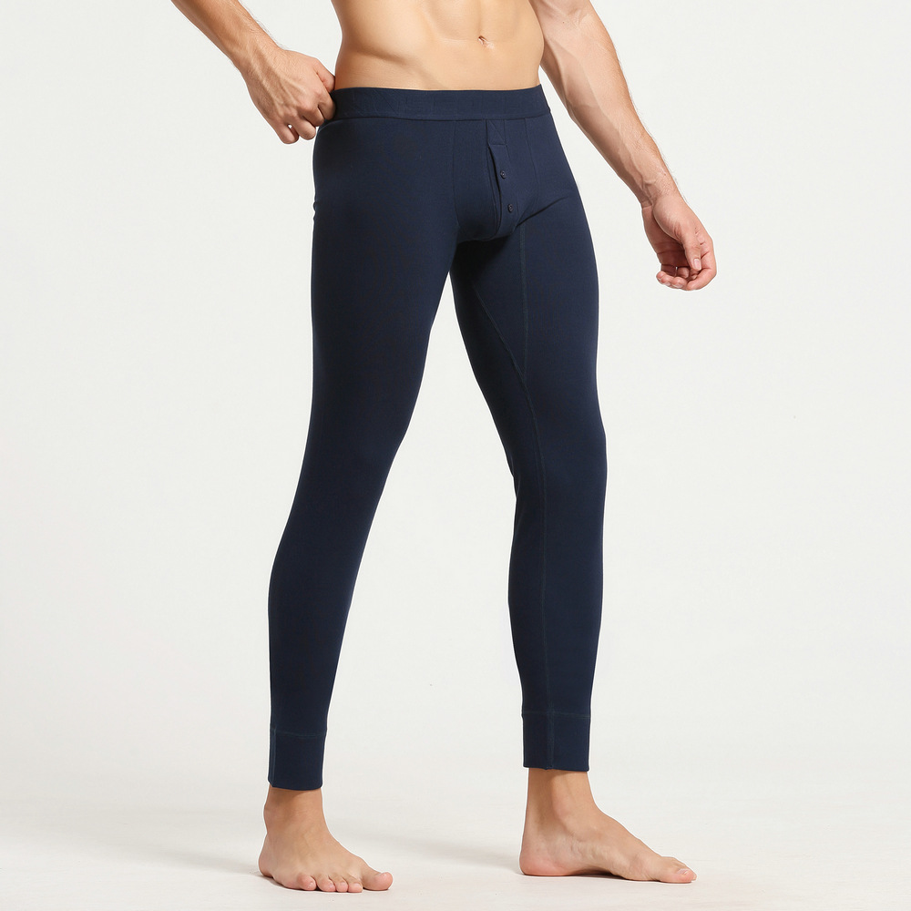 Title 10, Leggings thermiques homme couleur unie, chauds ...