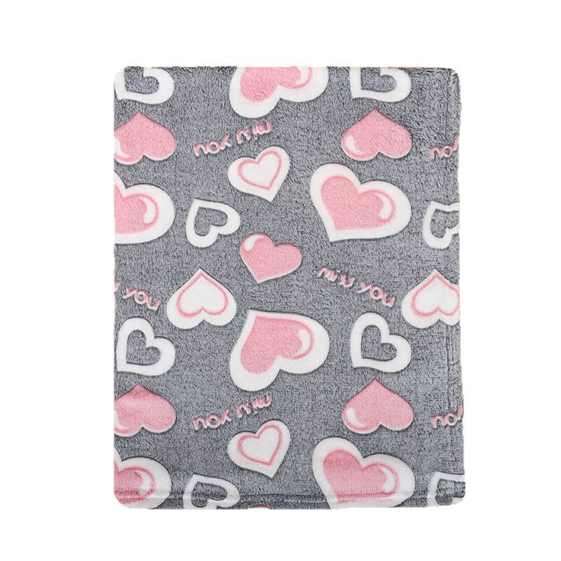 Childrens Flannel Blanket, Thickened Kindergarten Nap Blanket For Babies