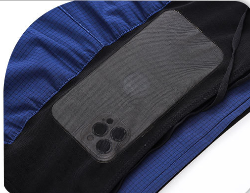 Men's Double-layer Fitness Woven High Waist Track Shorts