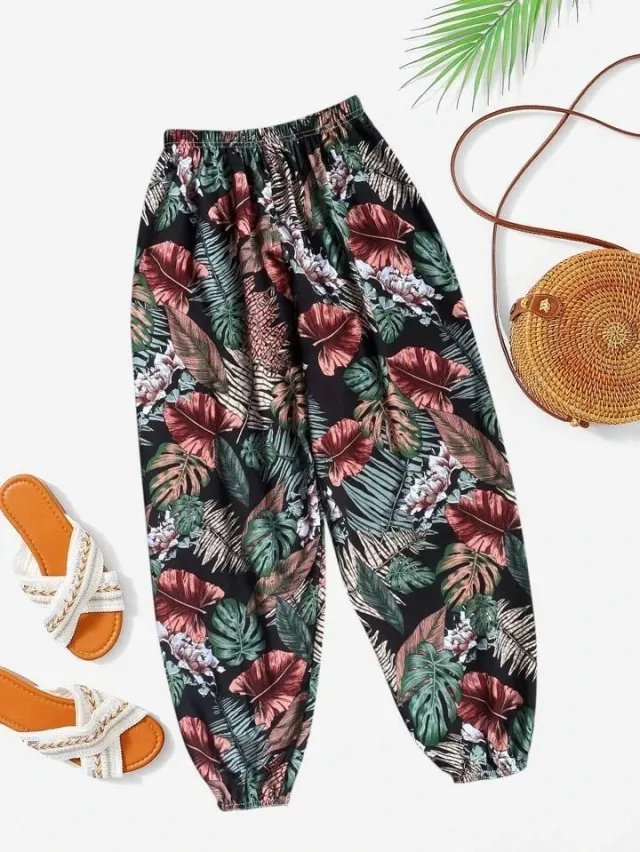 Women's Loose Casual Skinny Pants G7Z2702 - Shop at LoveMi