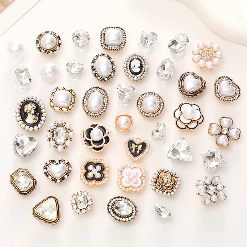 Jeans Button Hole Shoes Diy Accessories Bright
