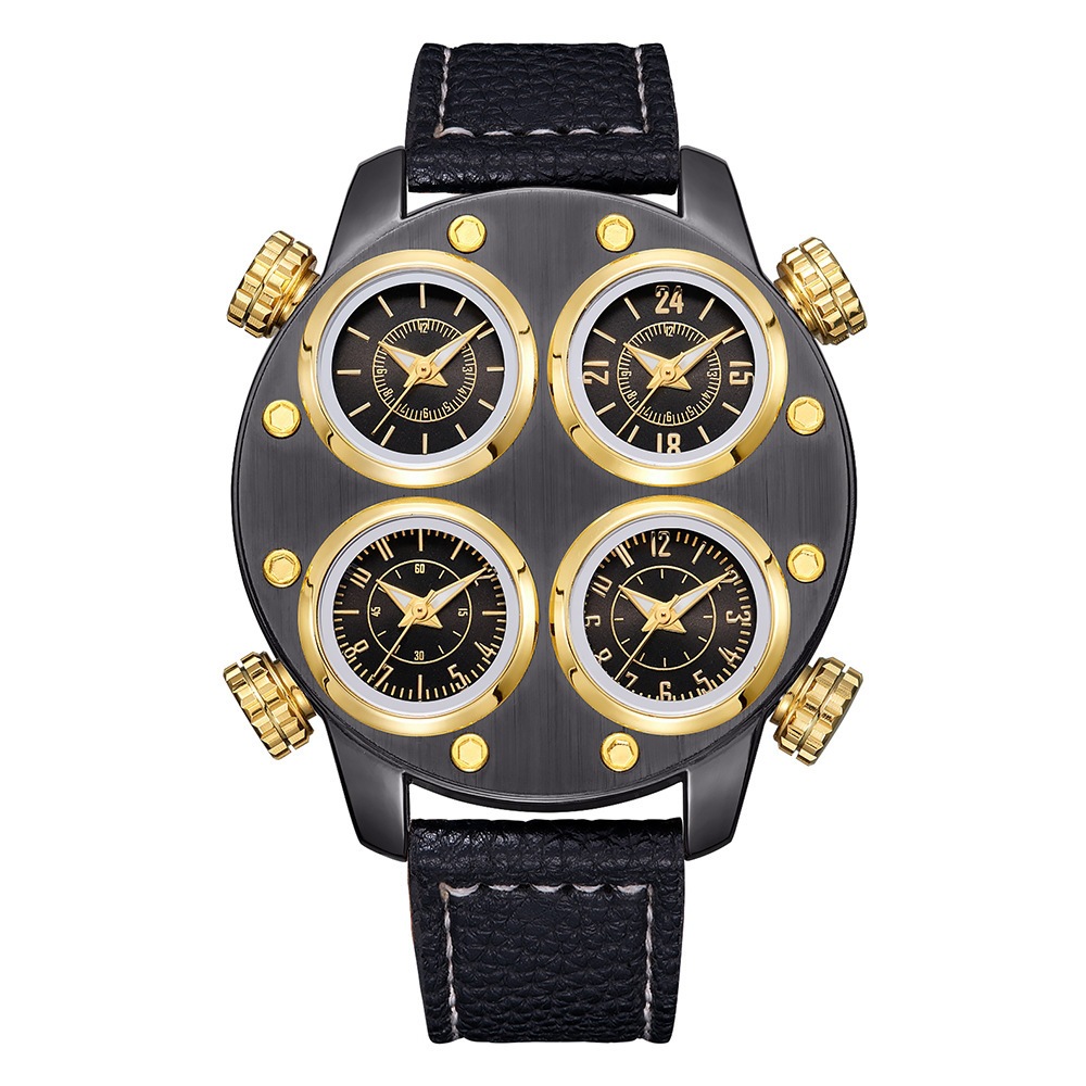 Mens Large-dial Quartz Watch 8