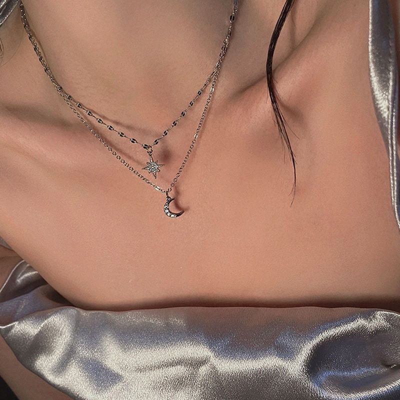 Xingyue Double-layer Necklace Simple Women