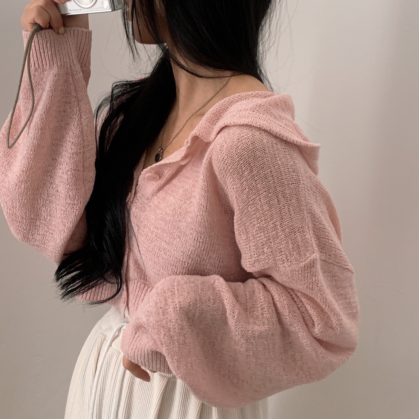 Cardigan Coat For Women Autumn Sweater Design Sense Niche High Sense