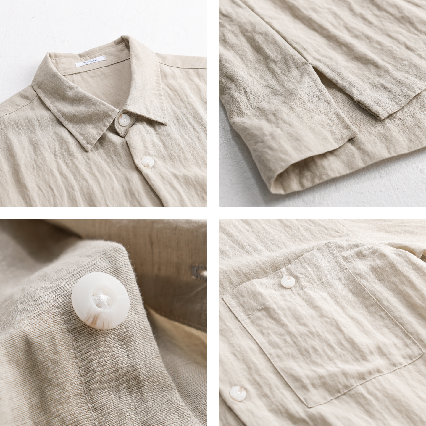 Relaxed-Fit Long-Sleeve Shirt, picture 7 of 7