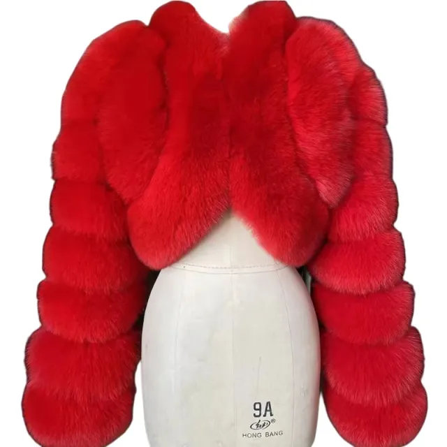 Short Stitching Winter Warm All matching Top Jacket Bright Red - Shop at LoveMi