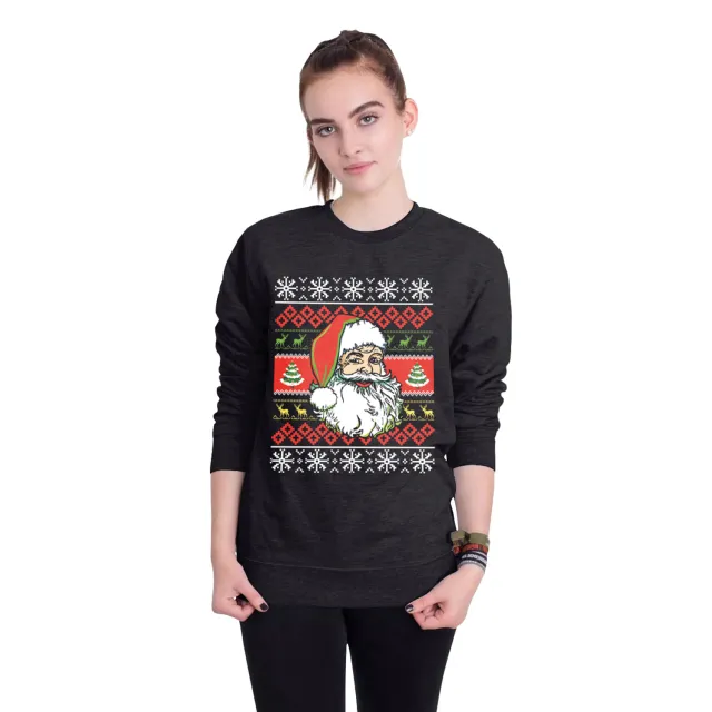 Women's Christmas 3D Digital Printed Pullover Sweatshirt Swys037 M - Shop at LoveMi