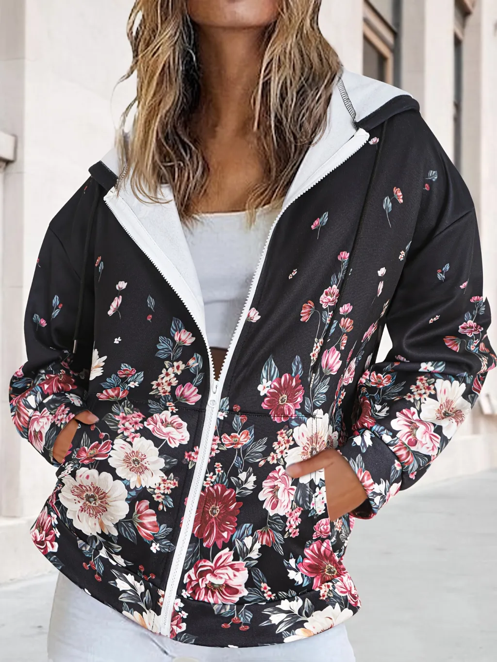 Casual Independent Station With Cardigan Coat - 045Color-6Xl