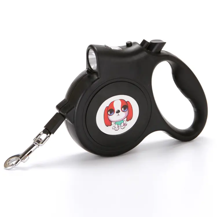 Pet Dog Rope With Light Automatic Traction Belt