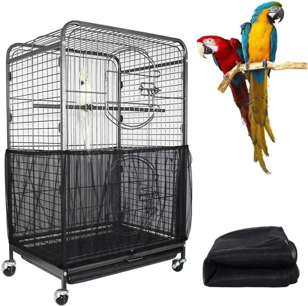 Indoor and Outdoor Splash-proof and Dust-proof Bird Cage Cover
