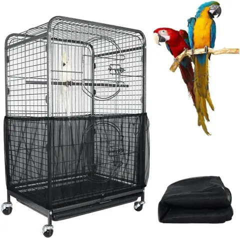 Indoor and Outdoor Splash-proof and Dust-proof Bird Cage Cover