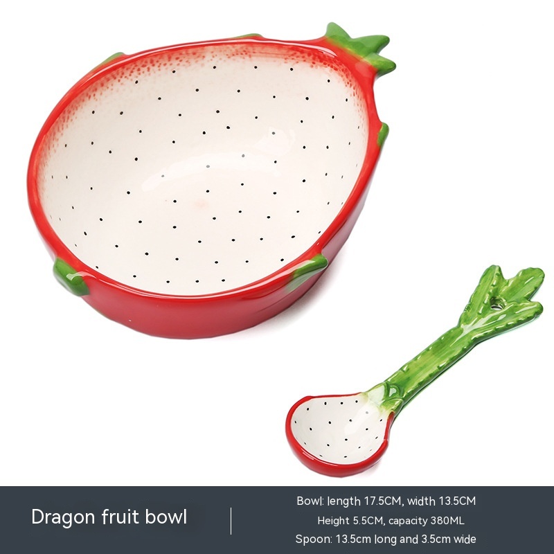 Dragon Fruit With Spoon