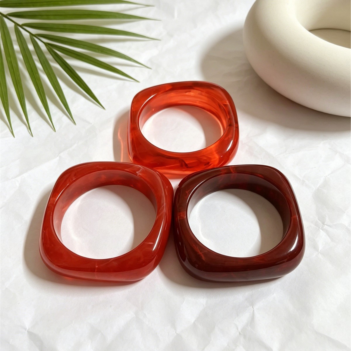 Acrylic Ring Bracelet, picture 3 of 5