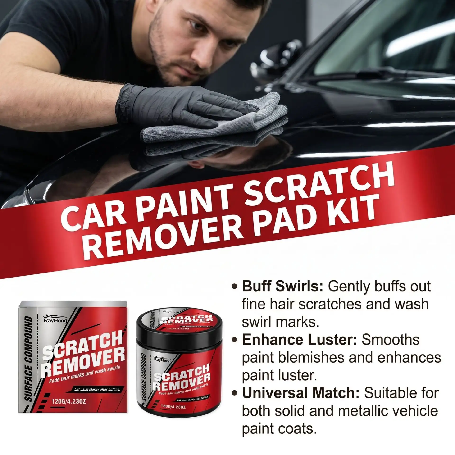 Car Scratch And Scuff Remover