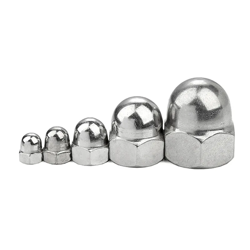 Integrated Cap Semicircle Ball Nut Screw Cap