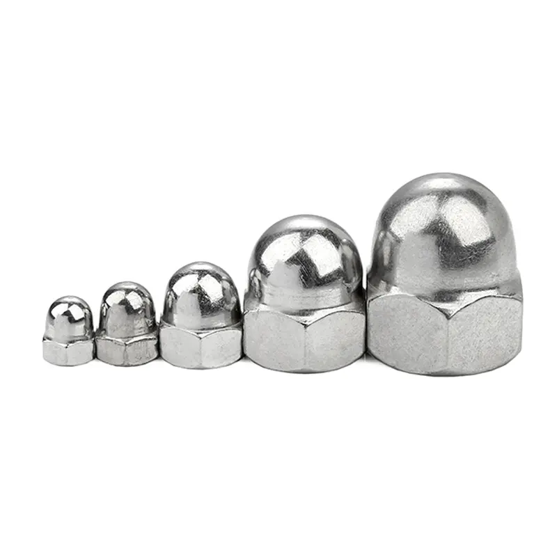 Integrated Cap Semicircle Ball Nut Screw Cap