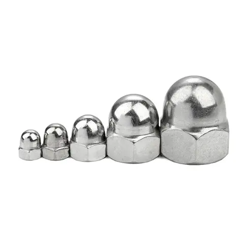 Integrated Cap Semicircle Ball Nut Screw Cap