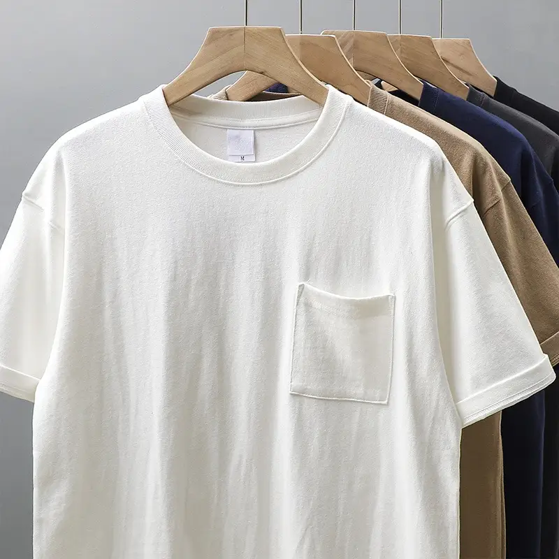 Men's Simple Summer All-match Short-sleeved Bottoming Shirt