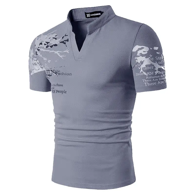 Mens Digital-Print Short-Sleeve Shirt