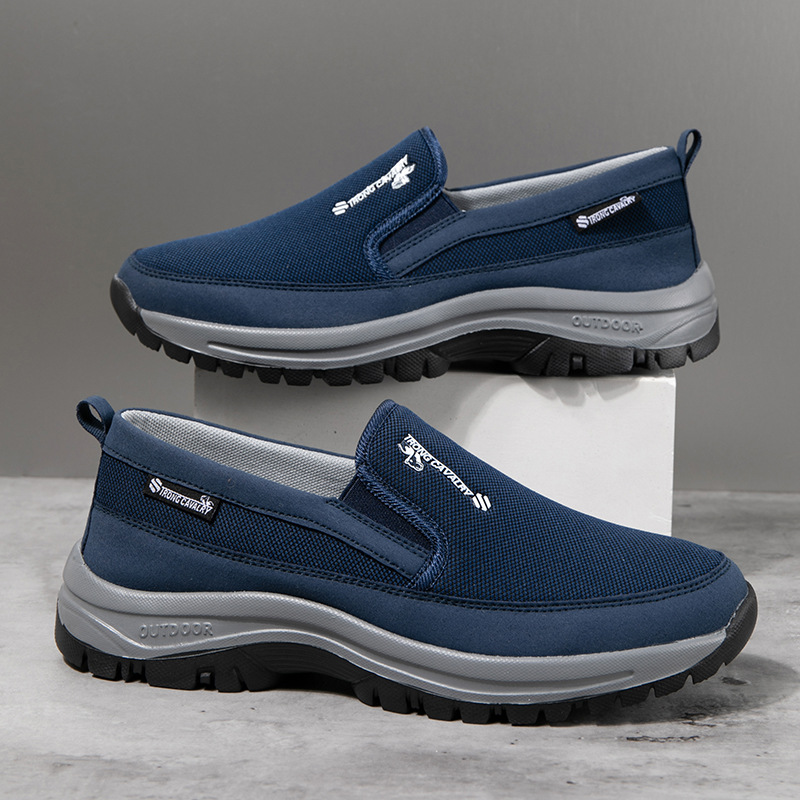 Mens Non-Slip Large-Size Casual Mesh Shoes