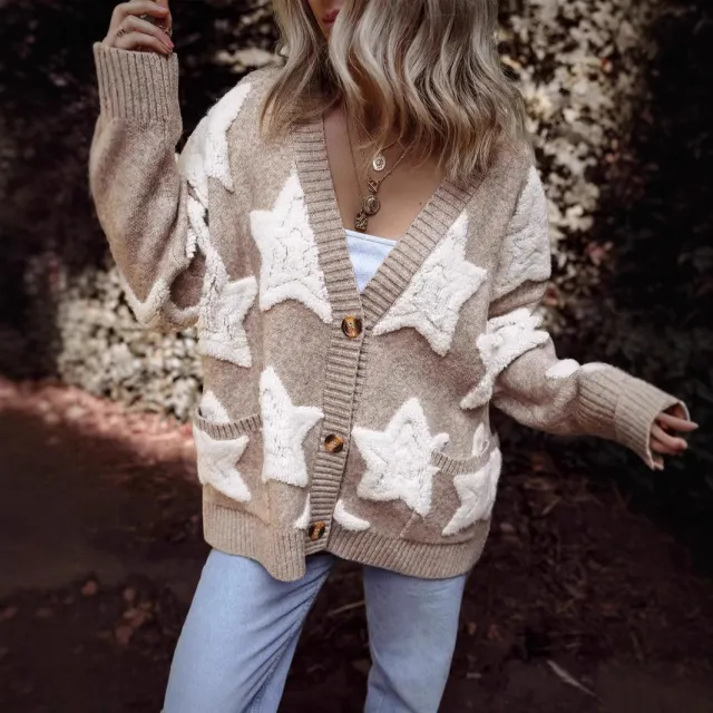 Autumn And Winter Single Row Multi buckle Woolen Coat Gray And White - Shop at LoveMi