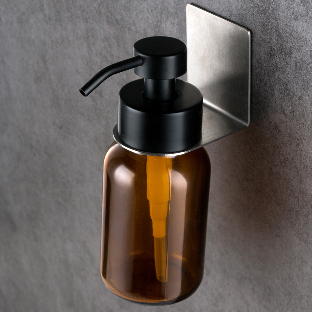 Shower Gel Foaming Bottle Refillable Made Of Ordinary Glass